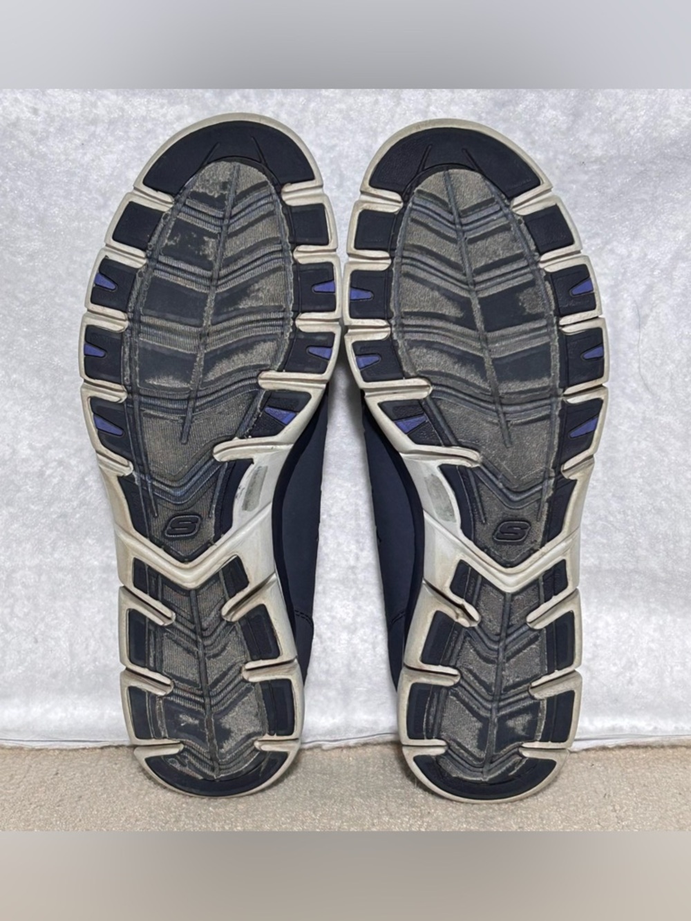 Skechers Womens Blue Gratis Light Heart Lightweight Casual Sneakers Shoes SZ 8 - Picture 8 of 11